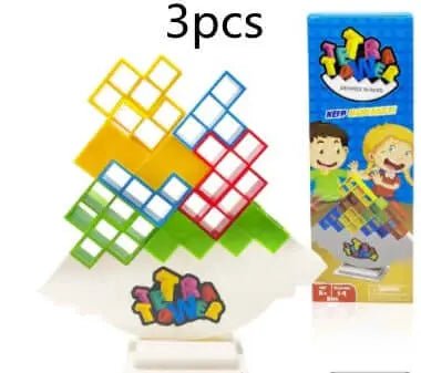 Balance™ Tower Stacking Game – Fun & Challenging for Kids and Adults - Amizyou