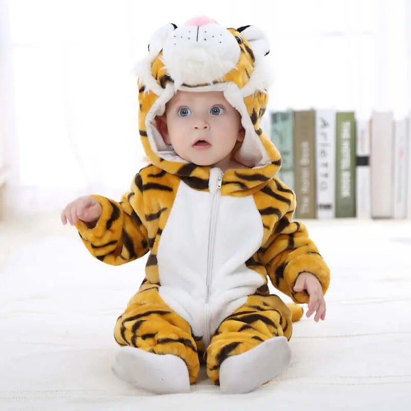 Cozy™ Baby Romper – Soft & Warm Winter/Autumn Outfit for Newborns & Infants - Amizyou