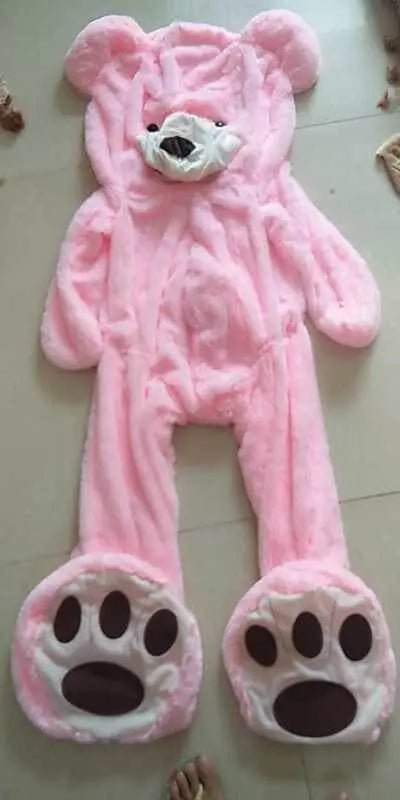 Giant™ Plush Teddy Bear with Leather Shell – Soft, Luxury & Collectible Toy - Amizyou