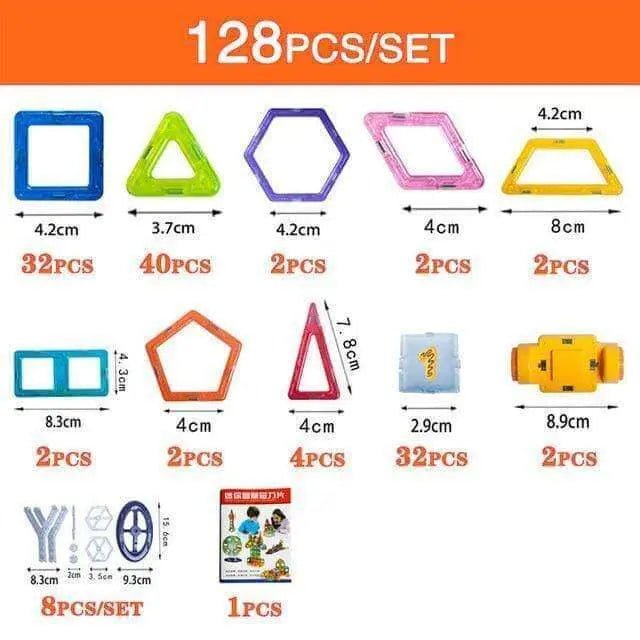 Magnetic™ Building Blocks Set – Fun, Creative & Educational Toy for Kids - Amizyou