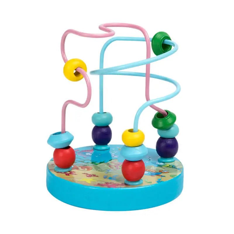 Montessori™ Wooden Rainbow Rattle & Music Blocks – Educational & Fun Toys for Babies - Amizyou