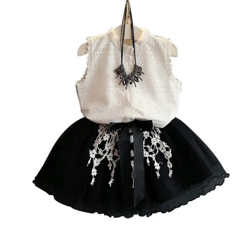 SunnyBabe™ Baby Girls Summer Outfit Set – Cute, Breathable & Comfortable 2 - Piece Set - Amizyou