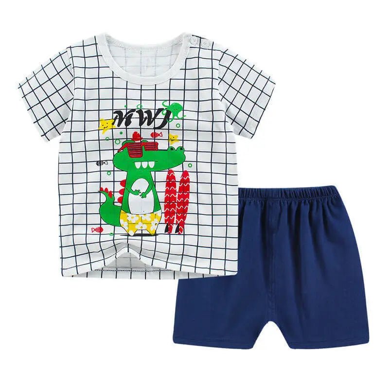 SunnyBabe™ Summer Baby Outfit Set – Cute, Breathable & Comfortable Styles for Newborns and Toddlers - Amizyou