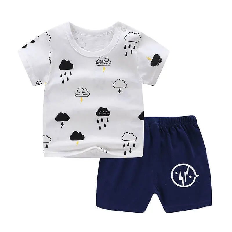SunnyBabe™ Summer Baby Outfit Set – Cute, Breathable & Comfortable Styles for Newborns and Toddlers - Amizyou