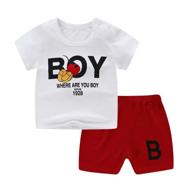 SunnyBabe™ Summer Baby Outfit Set – Cute, Breathable & Comfortable Styles for Newborns and Toddlers - Amizyou