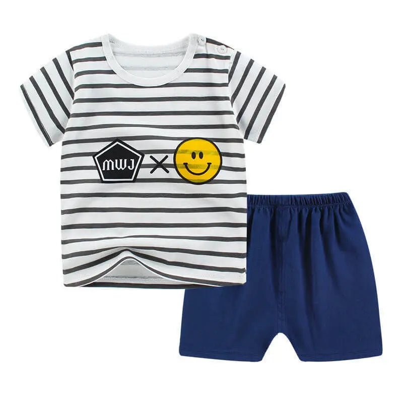 SunnyBabe™ Summer Baby Outfit Set – Cute, Breathable & Comfortable Styles for Newborns and Toddlers - Amizyou