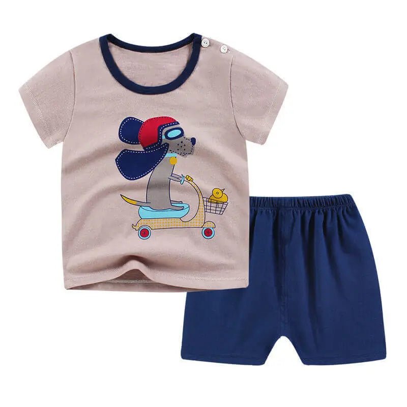 SunnyBabe™ Summer Baby Outfit Set – Cute, Breathable & Comfortable Styles for Newborns and Toddlers - Amizyou