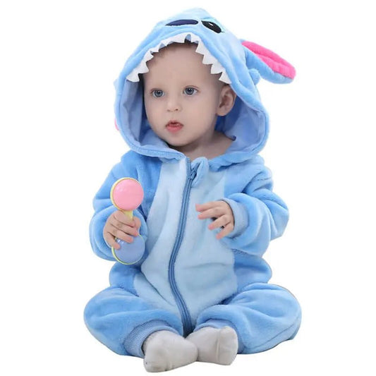 Cozy™ Baby Romper – Soft & Warm Winter/Autumn Outfit for Newborns & Infants - Amizyou