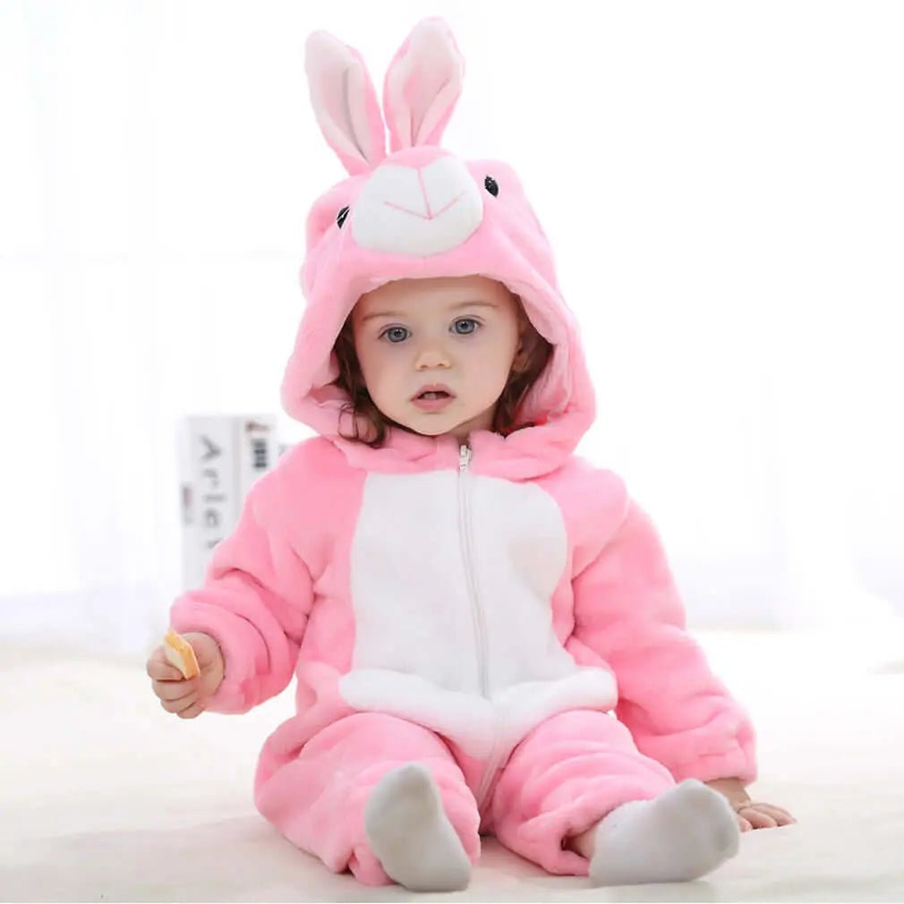 Cozy™ Baby Romper – Soft & Warm Winter/Autumn Outfit for Newborns & Infants - Amizyou