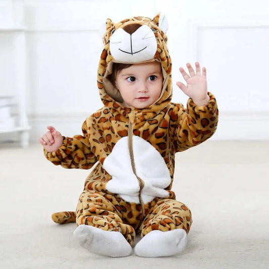 Cozy™ Baby Romper – Soft & Warm Winter/Autumn Outfit for Newborns & Infants - Amizyou