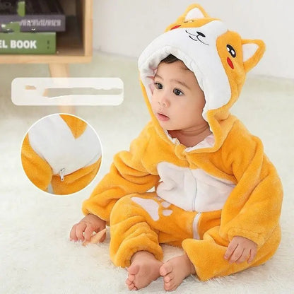 Cozy™ Baby Romper – Soft & Warm Winter/Autumn Outfit for Newborns & Infants - Amizyou