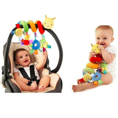 Baby Musical Spiral Toy – Easy to attach to crib, stroller, or car seat.