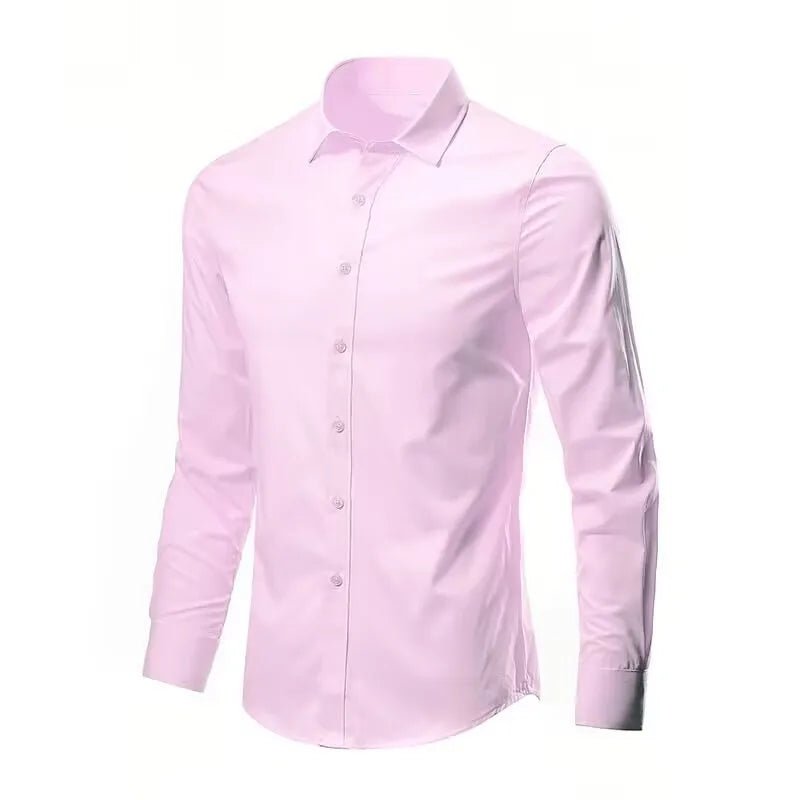 Men's Premium Slim Fit Dress Shirt – Wrinkle-Resistant & Breathable - Image 6