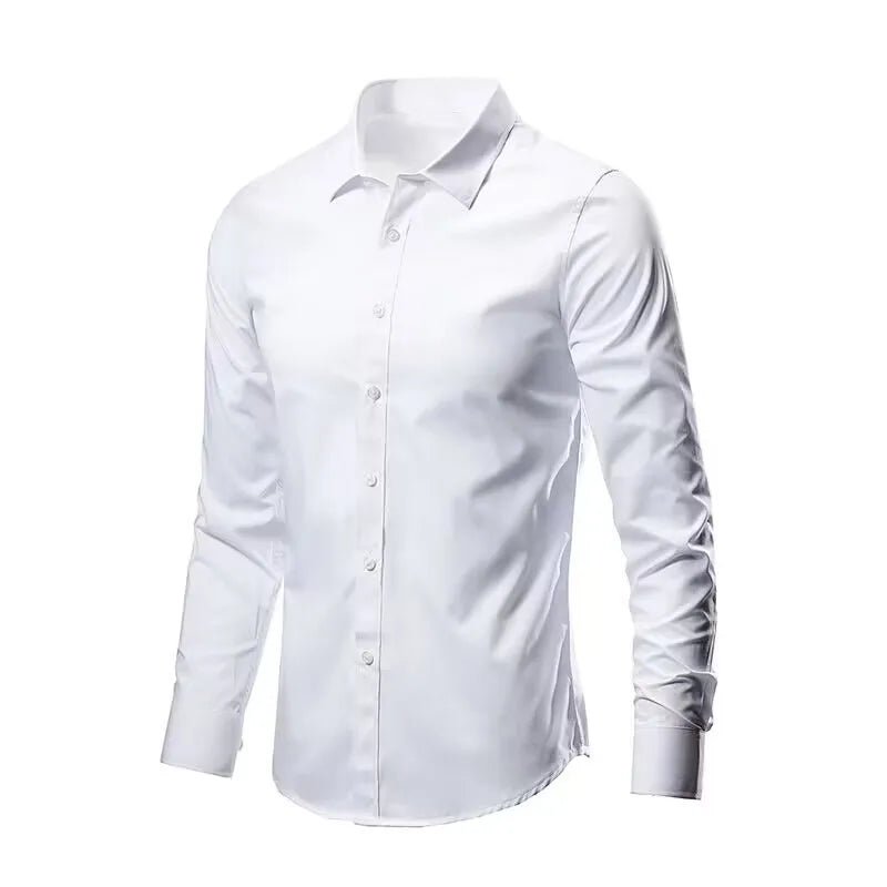 Men's Premium Slim Fit Dress Shirt – Wrinkle-Resistant & Breathable - Image 5