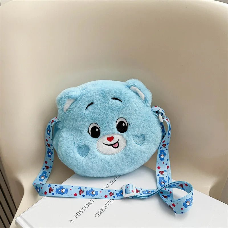 Cute bear plush bag design