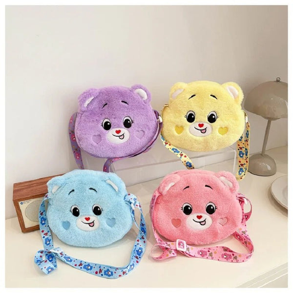 Cute Bear Plush Crossbody Bag for Kids – Soft, Fun & Adorable.
