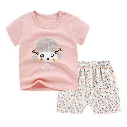 SunnyBabe™ Summer Baby Outfit Set – Cute, Breathable & Comfortable Styles for Newborns and Toddlers - Amizyou
