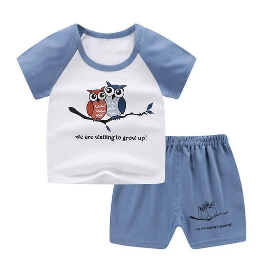 SunnyBabe™ Summer Baby Outfit Set – Cute, Breathable & Comfortable Styles for Newborns and Toddlers - Amizyou