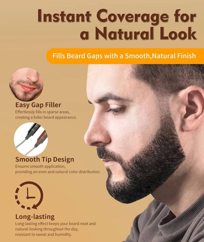 Beard Pen Filler™ – Instantly Fuller &amp; Natural-Looking Beard